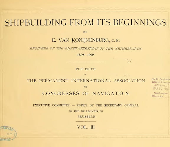 Sailing - Shipbuilding from its Beginnings Vol. 3