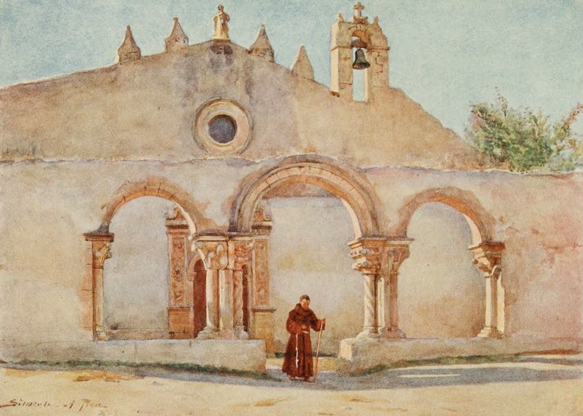 Sicily, Painted and Described - Porch of S. Giovanni, Syracuse (1911)