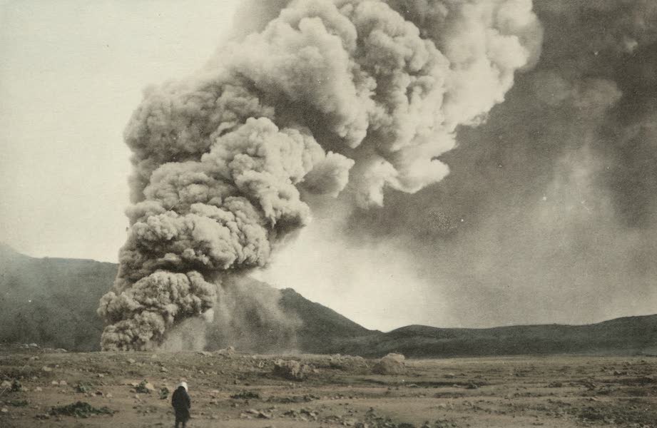 Sights and Scenes in Fair Japan - Mt. Aso - An Active Volcano in Kyushu (1910)