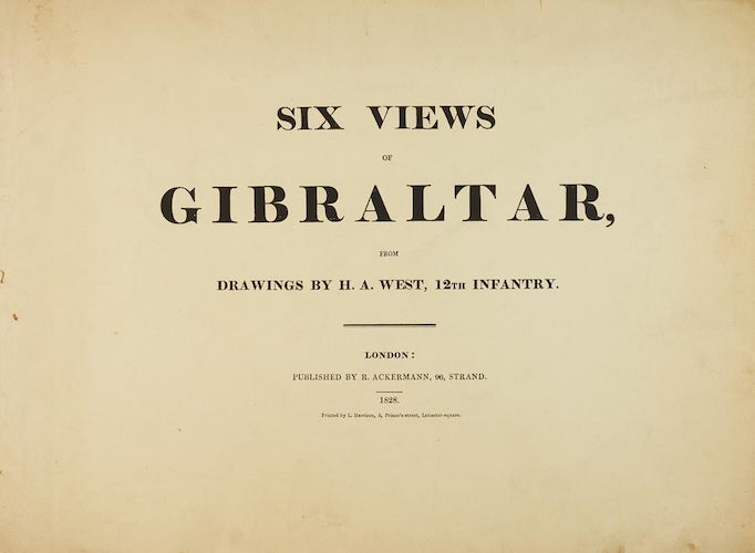 Roman Empire - Six Views of Gibraltar