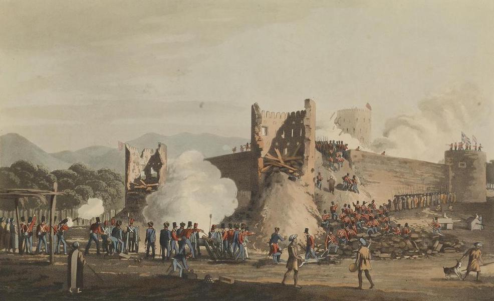 The storming of Schinaass. Jany 3rd 1810.