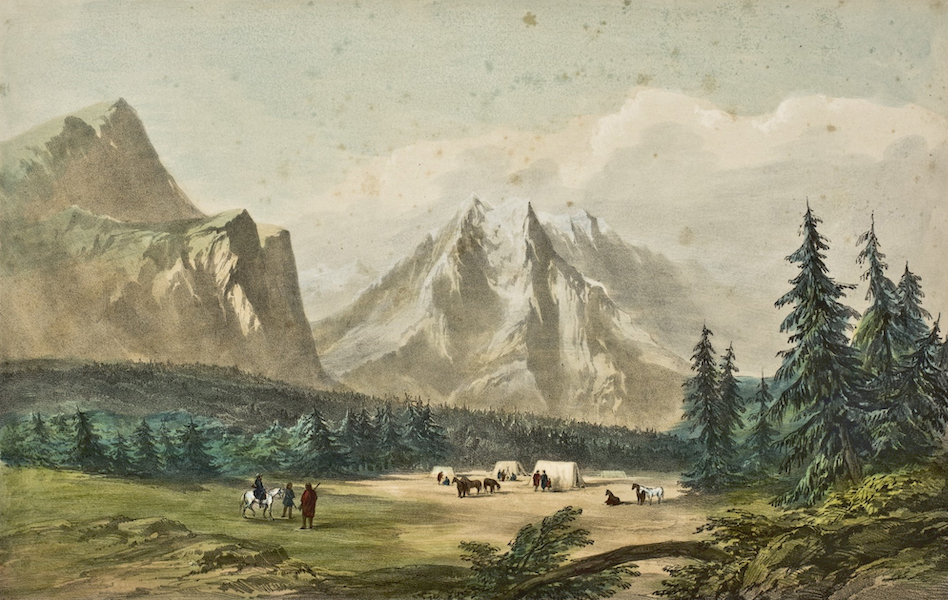 Sketches in North America and the Oregon Territory - The Rocky Mountains (1848)
