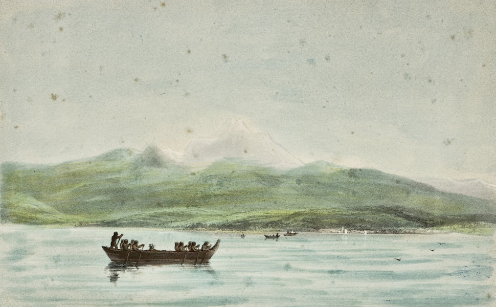Sketches in North America and the Oregon Territory - Mount Baker (1848)