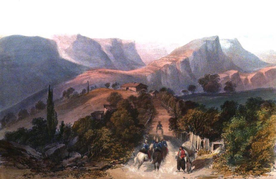 Sketches in the Crimea - Near Baidar Valley (1856)