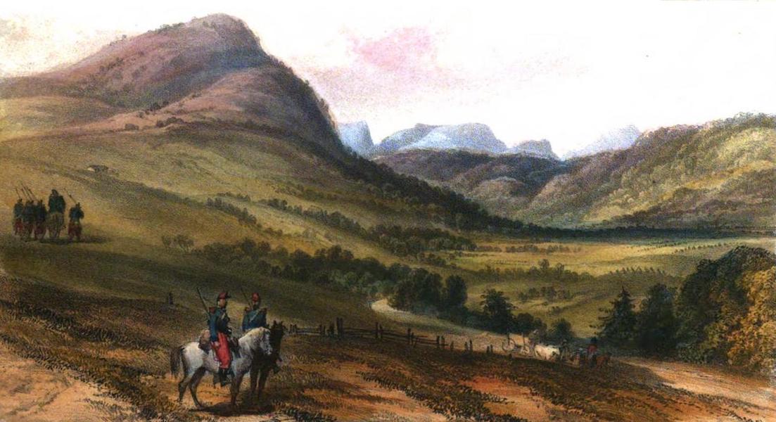 Sketches in the Crimea - Baidar Valley (1856)