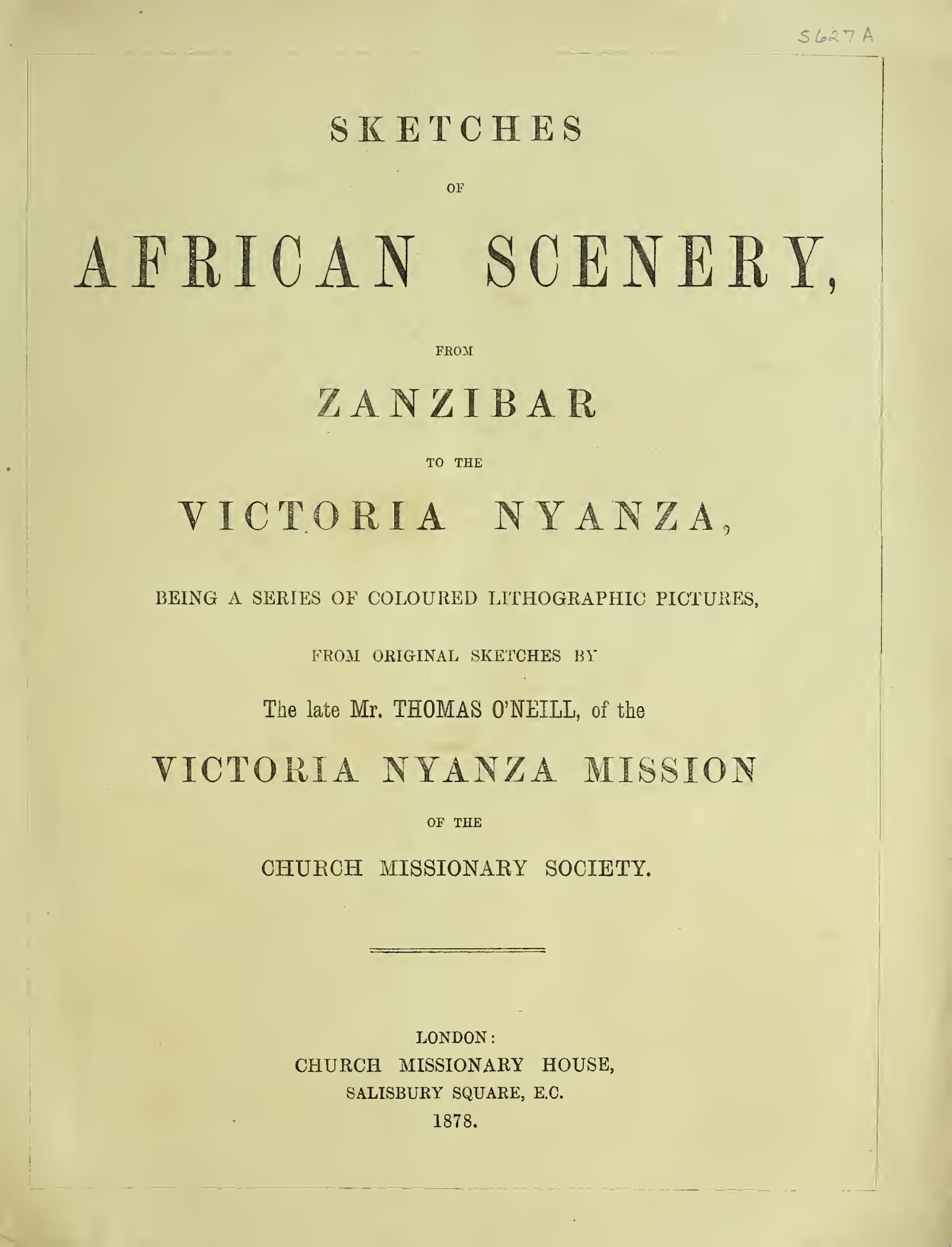 Sketches of African Scenery