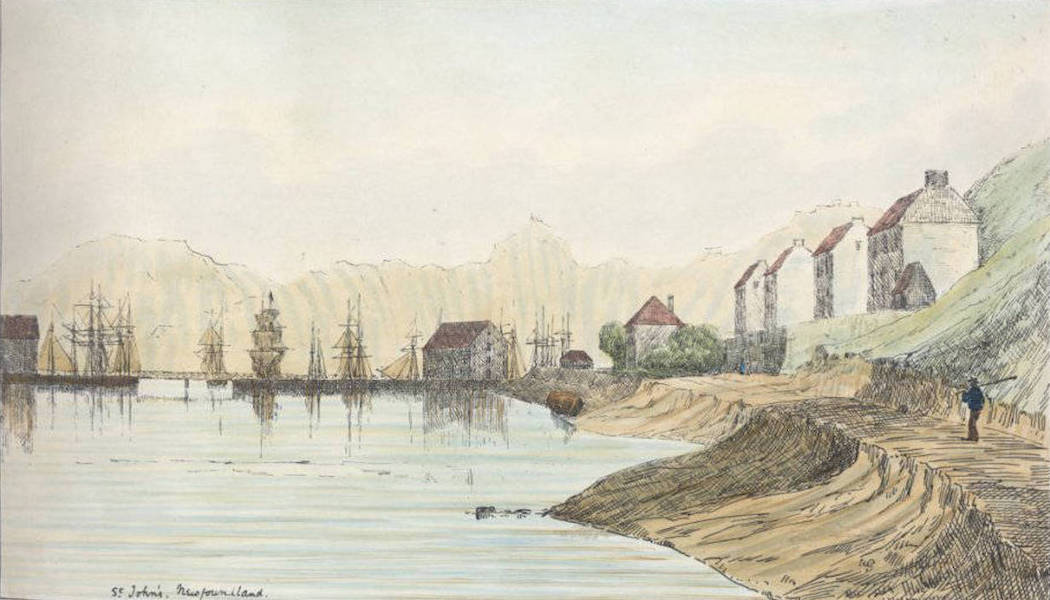 Sketches of Newfoundland and Labrador - St. Johns [I] (1858)