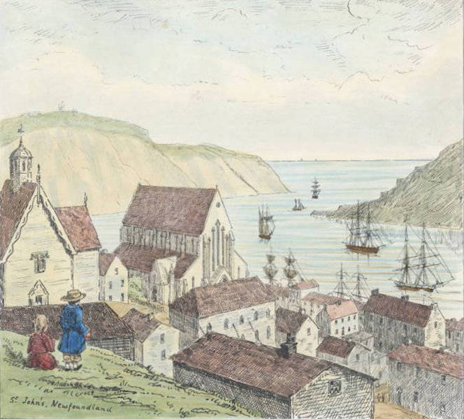 Sketches of Newfoundland and Labrador - St. Johns [II] (1858)