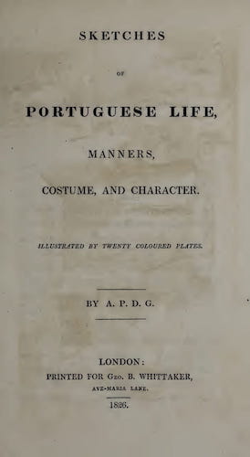 Costume - Sketches of Portuguese Life