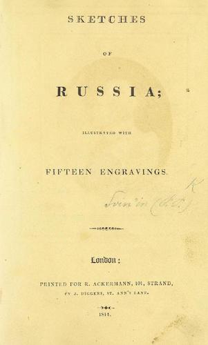 British Library - Sketches of Russia