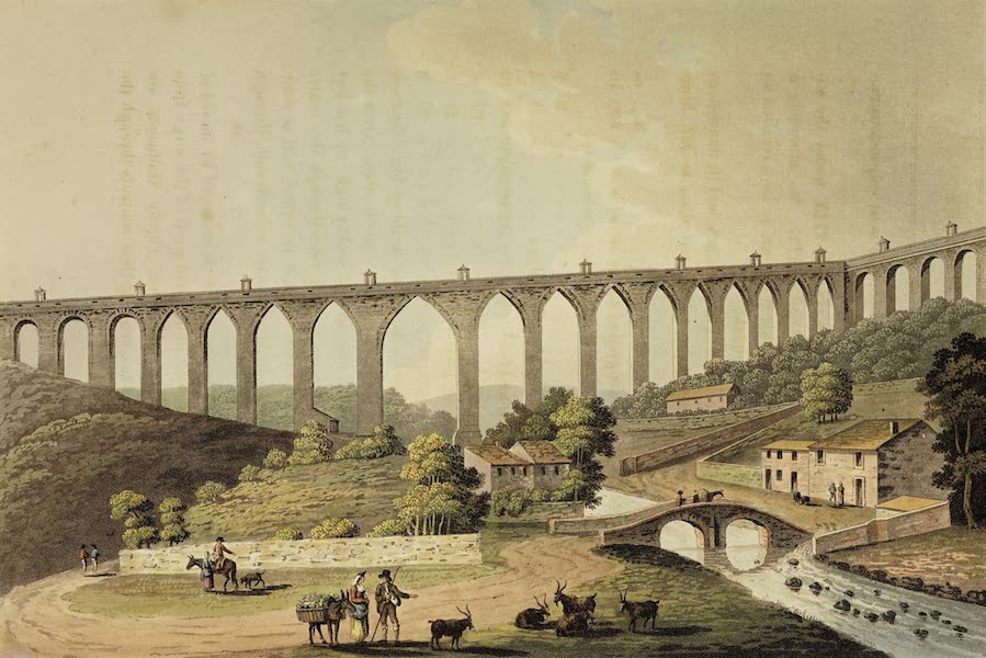 Sketches of Portugal and Spain - Aqueduct of Alcantara (1809)