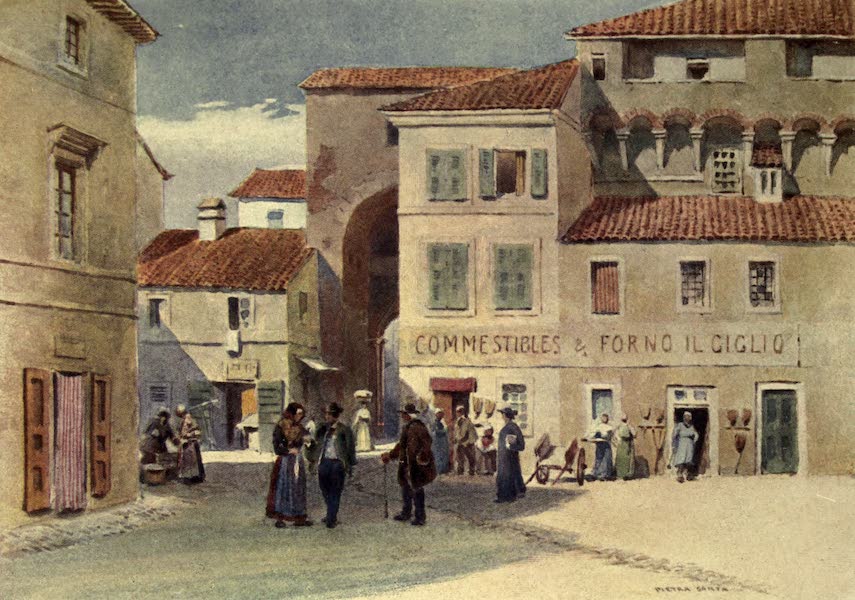 Sketches on the Old Road Through France to Florence - Pietrasanta (1904)