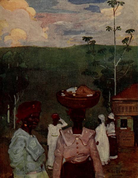 South America, Painted and Described - Evening Scene at Pirapora (1912)