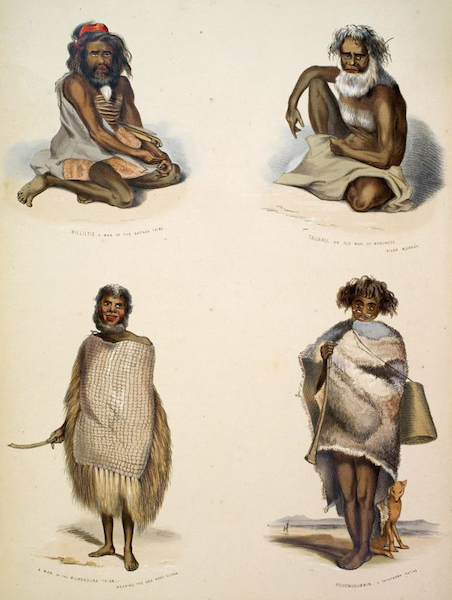 South Australia Illustrated - Portraits of the Aboriginal Inhabitants  (1847)