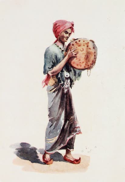 A Hindu Musician with a Cymbal