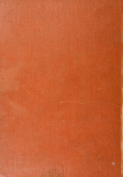 Southern India, Painted and Described - Back Cover (1914)