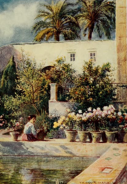 Southern Spain, Painted and Described - Seville - Gardens of the Alcazar (1908)