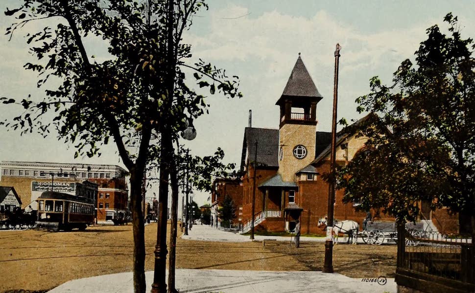 Souvenir of Lethbridge, Alta. - Wesley Methodist Church, Corner of 8th St. and 3rd Avenue (1910)