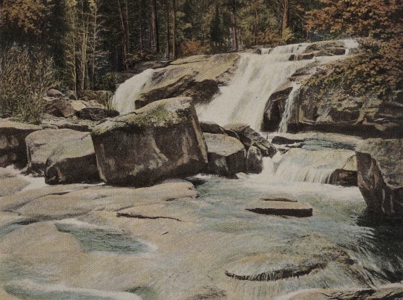 Souvenir View Book of the White Mountains - Diana's Bath, North Conway (1923)