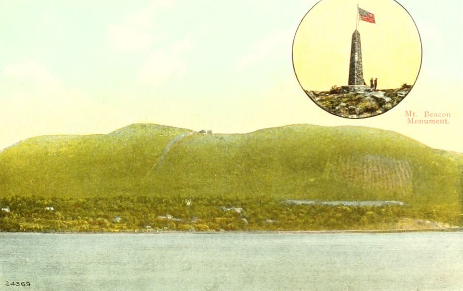 Souvenir Views of the Hudson River Vol. 3 - Mt. Beacon, Fishkill Mountains Opposite Newburgh, N.Y. (1909)