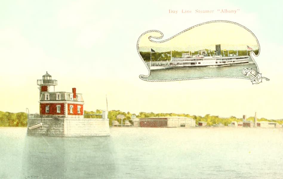 Souvenir Views of the Hudson River Vol. 3 - Approaching Hudson, N.Y. (1909)