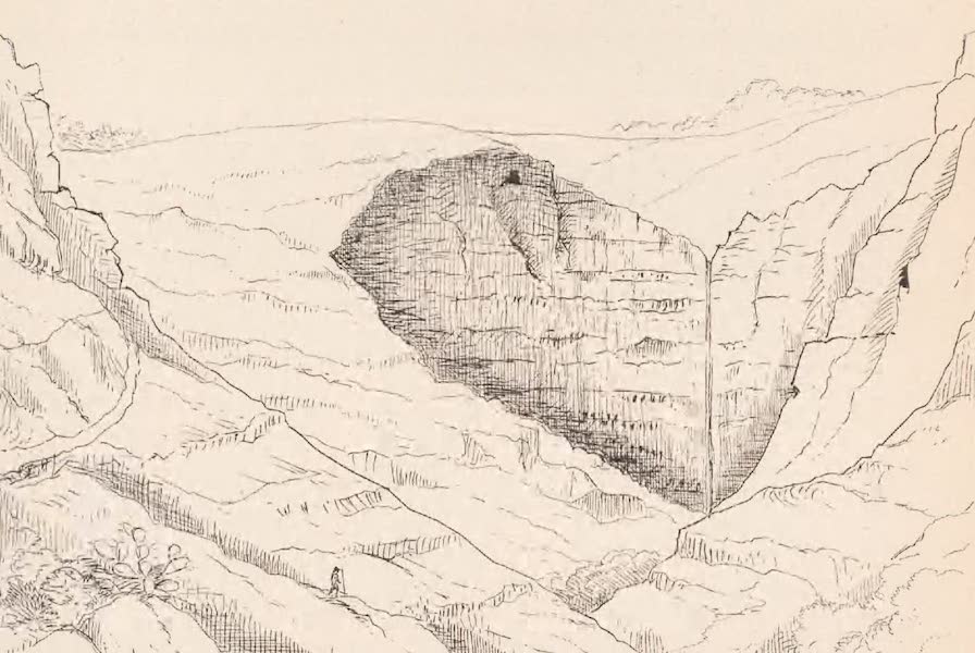View Looking South of the Waterfall, Site of an Extinct Solfatara