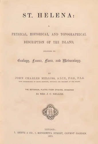 British Library - St. Helena: A Description of the Island