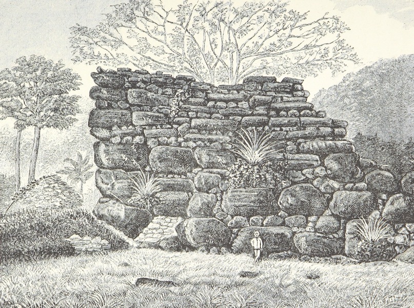 Ruine von Bauten auf Strongs-Island
