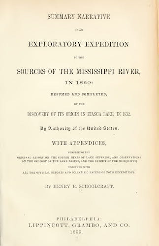 American Southwest - Summary Narrative of an Exploratory 
Expedition to the Sources of the Mississippi River
