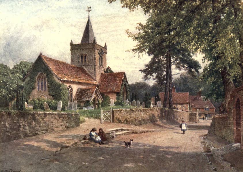 Surrey Painted and Described - Witley Church (1906)