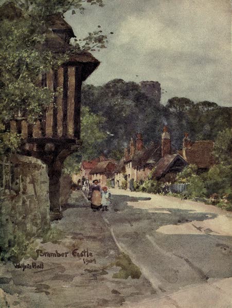 Sussex Painted and Described - Mermaid Street, Rye (1906)