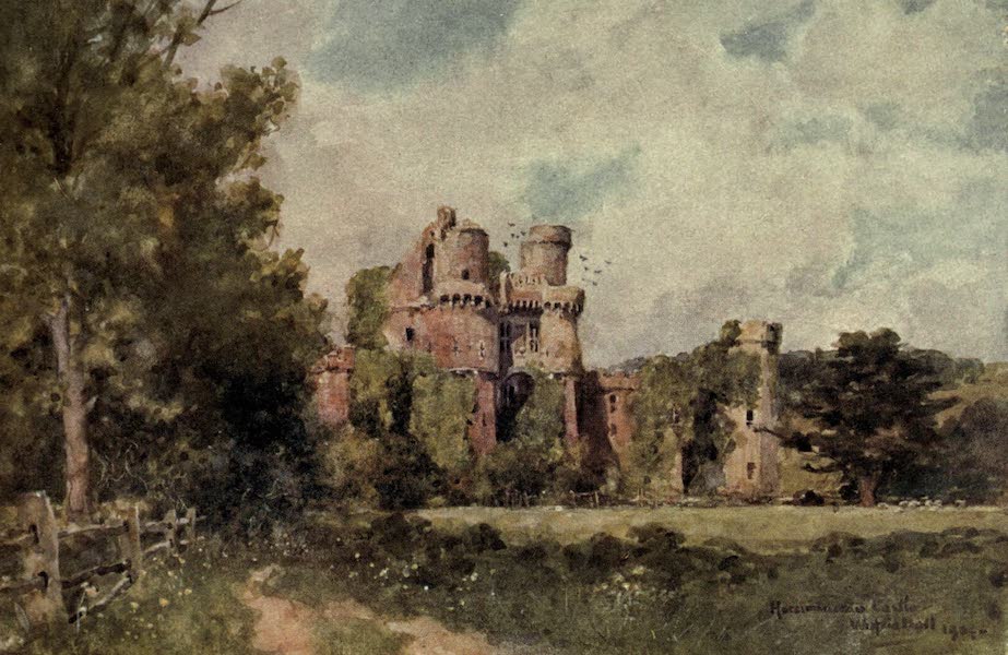 Sussex Painted and Described - Hurstmonceaux Castle (1906)
