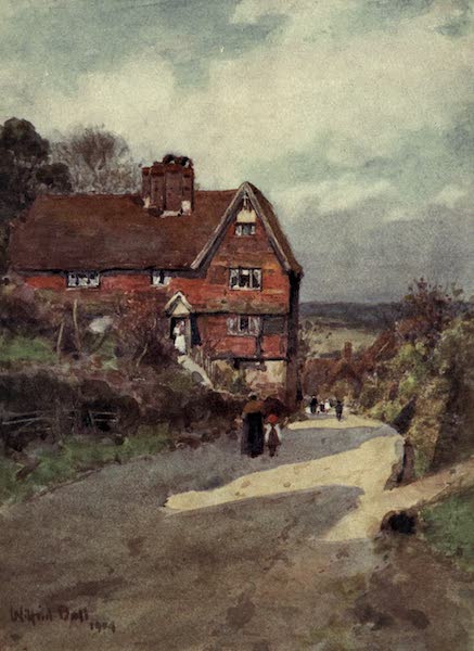 Sussex Painted and Described - Cottages at Mayfield (1906)