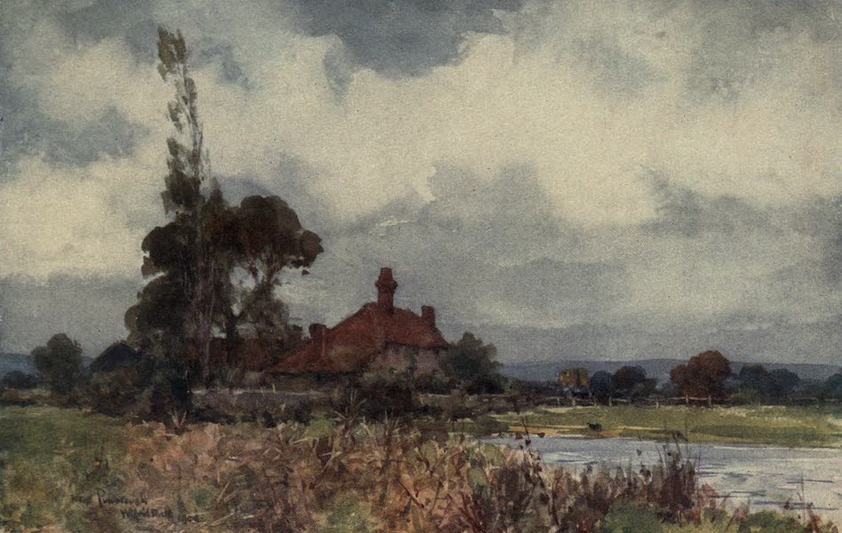 Sussex Painted and Described - Pulborough Marsh (1906)