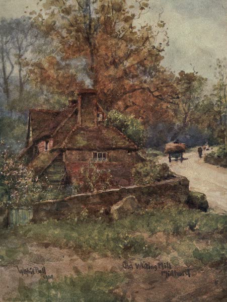 Sussex Painted and Described - Old Whiting Mill, Midhurst (1906)