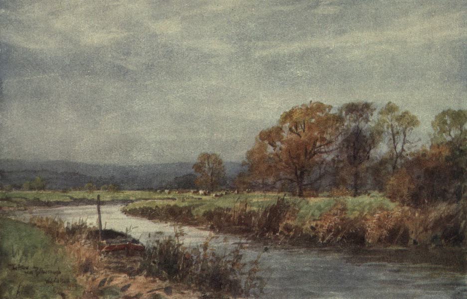Sussex Painted and Described - The Arun, near Pulborough (1906)