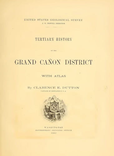 American Southwest - Tertiary History of the Grand Canon [Text]