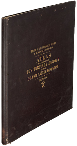 Tertiary History of the Grand Canon [Atlas] - Display (1882)