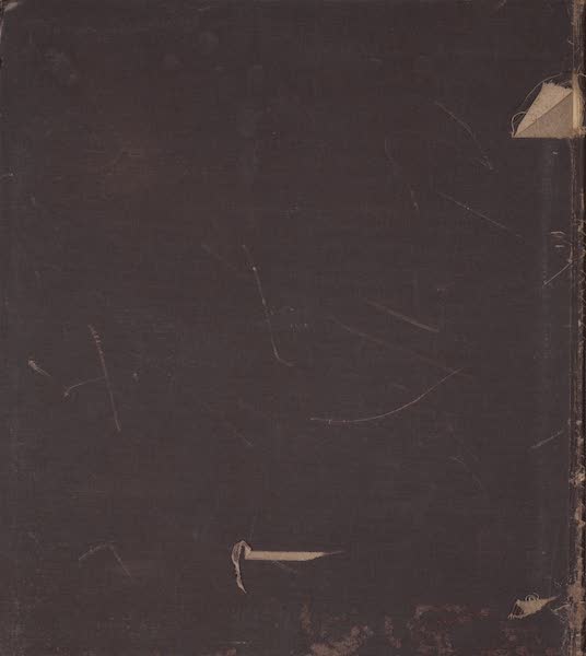 Tertiary History of the Grand Canon [Atlas] - Back Cover (1882)