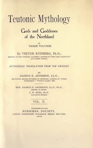 Teutonic Mythology Vol. 2 (1906)