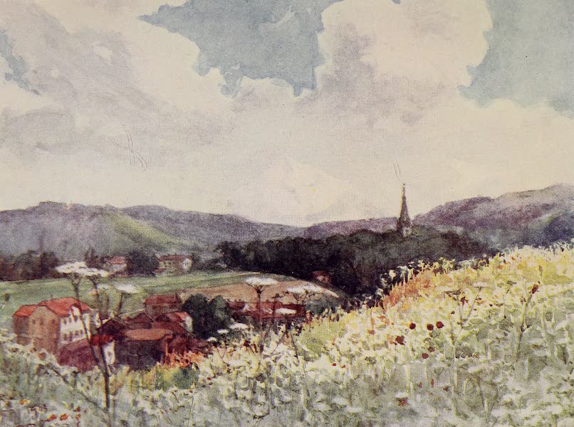 The Alps, Painted and Described - Bern from the North-West (1904)