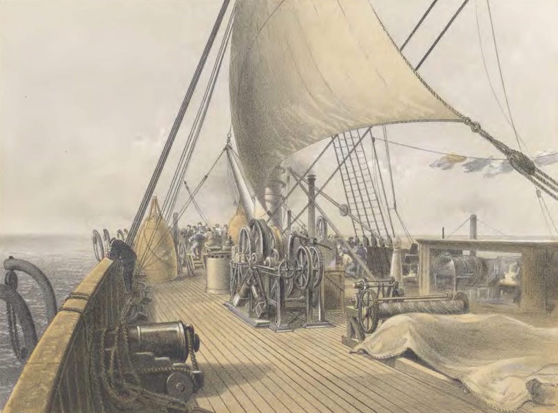 The Atlantic Telegraph - Forward Deck Cleared for the Final Attempt at Grappling, August 11 (1865)