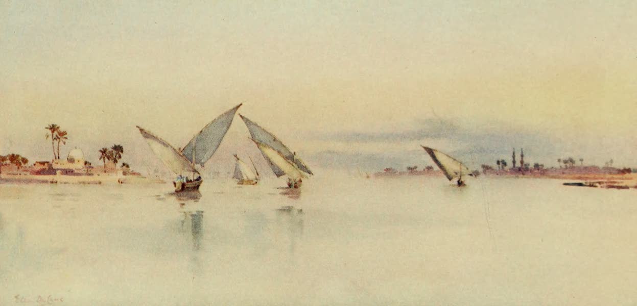 The Banks of the Nile - A Grey Day on the Nile (1913)