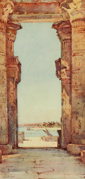 The Banks of the Nile - The Great Temple, Kom Ombo (1913)