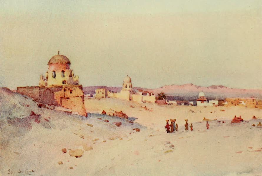 The Banks of the Nile - Arabic Cemetery, Assuan (1913)