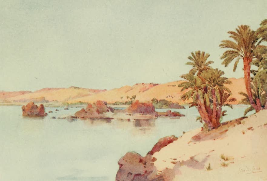 The Banks of the Nile - The Cataract Basin from Elephantine Island (1913)