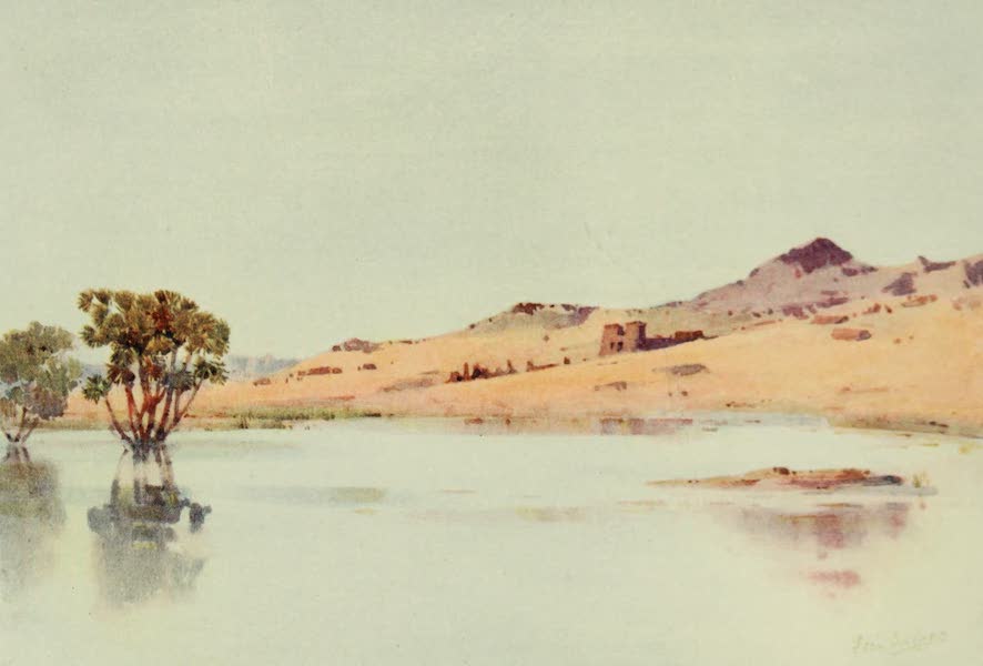 The Banks of the Nile - El Sebua, Nubia (1913)
