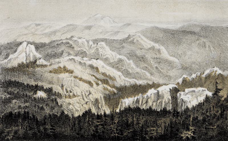 The Black Hills - From Harney's Peak Looking South-East (1876)