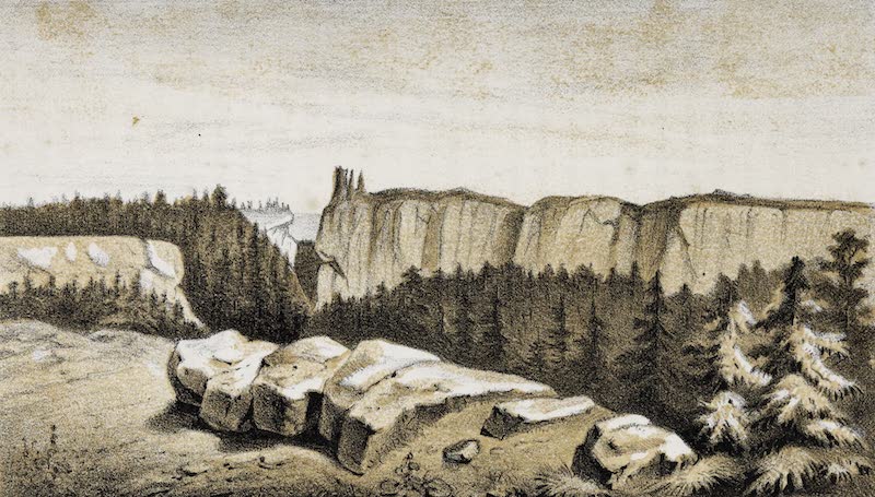The Black Hills - Crook's Monument - Highest Point of Black Hills (1876)