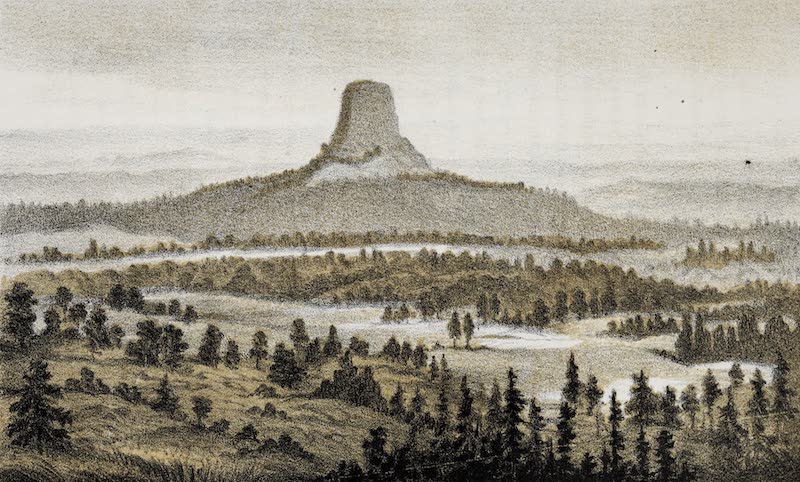 The Black Hills - Devil's Tower - Distant View (1876)
